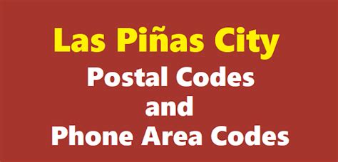 las piñas city zip code